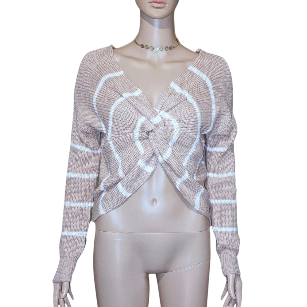 FCT w/ Love Twist Front Sweater